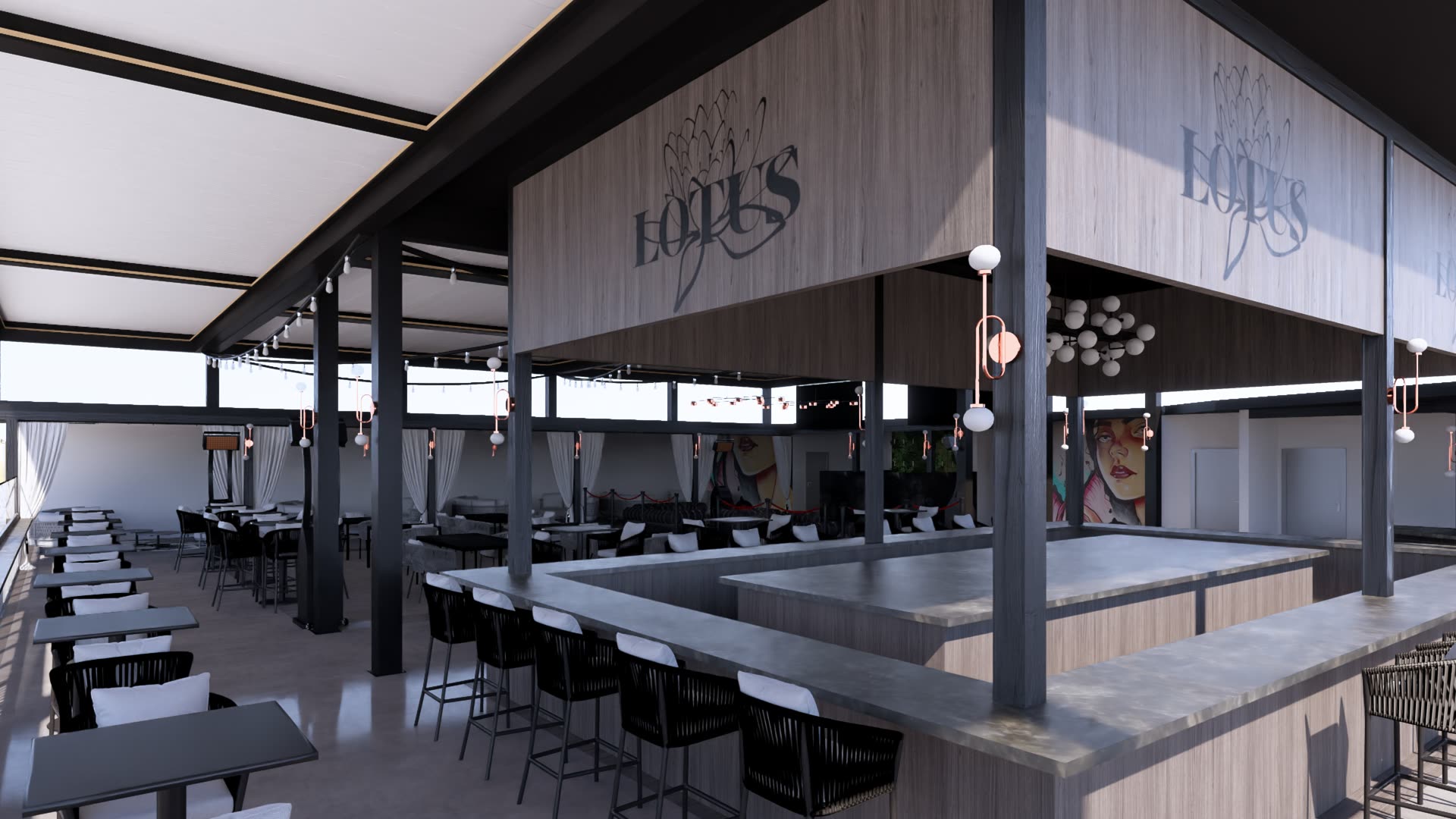 Lotus Rooftop Passaic NJ — completed Breslow commercial installation